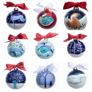 Ceramic baubles