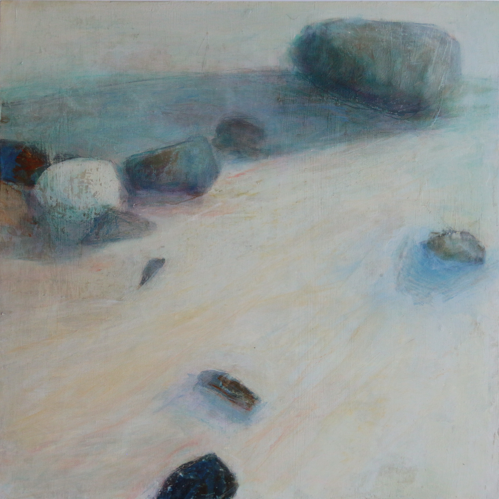 "Stepping Aside"</BR>Acrylic on Panel</BR>45.5cm x 45.5cm</BR>£350 + + shipping